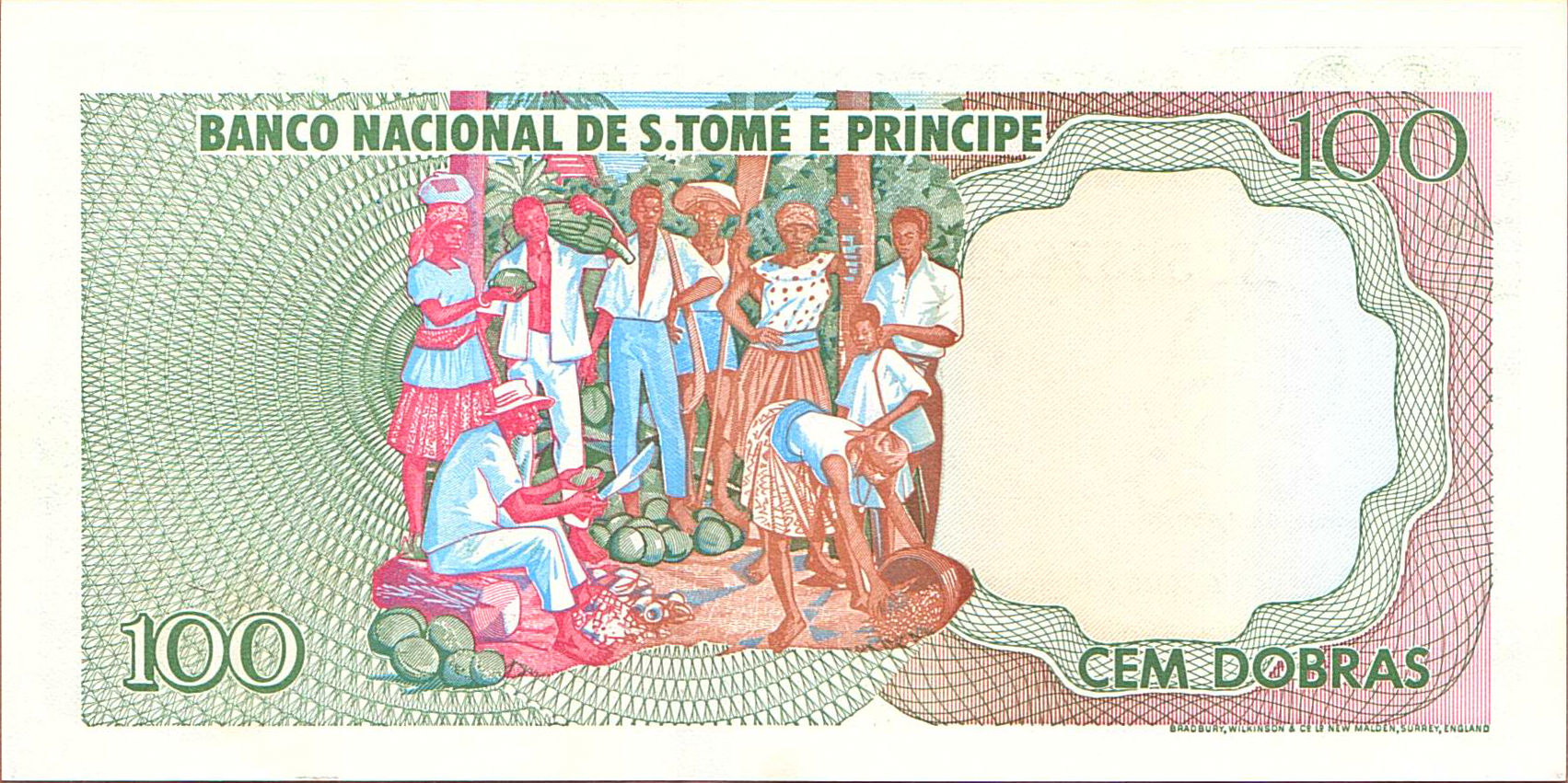 Sao Tome E Principe 100 1977 UNC P-53